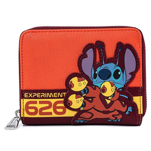Lilo and Stitch Experiment 626 Stitch Zip-Around Wallet