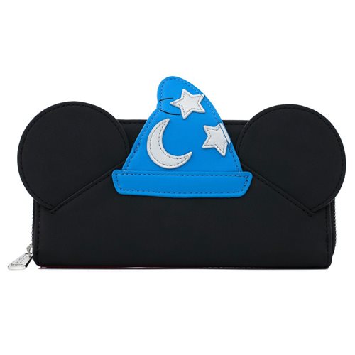 Disney Fantasia Sorcerer Mickey Mouse Zip-Around Wallet