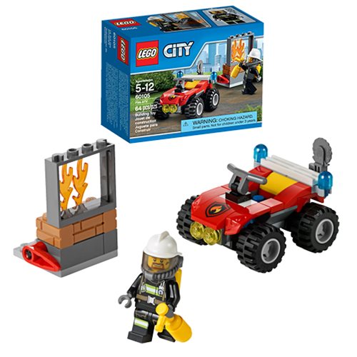 LEGO City Fire 60105 Fire ATV - LEGO - LEGO City - Construction Toys at ...