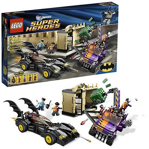 LEGO DC Universe 6864 Batmobile and The Two-Face Chase - Lego - Batman ...