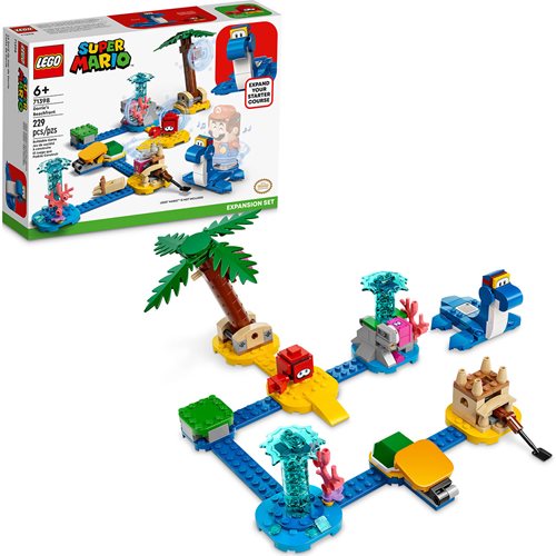 LEGO 71398 Super Mario Dorrie's Beachfront Expansion Set