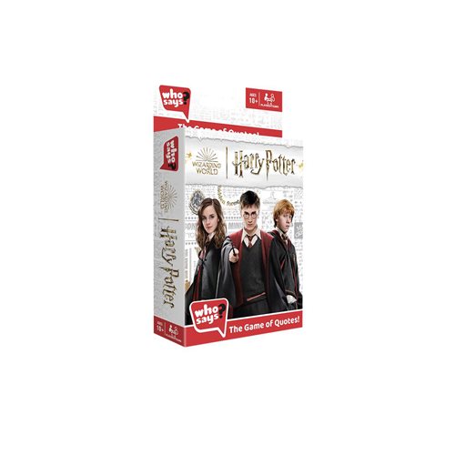 Who Says? Card Game Harry Potter Edition - Invastor