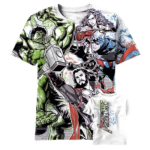 Avengers Able and Ready All Over Print T-Shirt