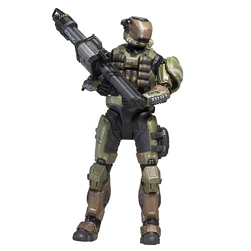 Halo Reach Series 5 Spartan Gungnir Custom Male Figure - McFarlane Toys ...