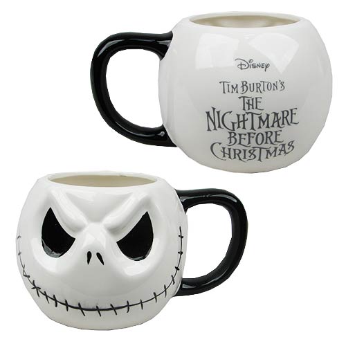Nightmare Before Christmas Jack Skellington Head Mug -  The Nightmare Before Christmas, 42472