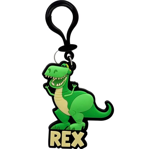 Toy Story Rex Soft Touch PVC Bag Clip