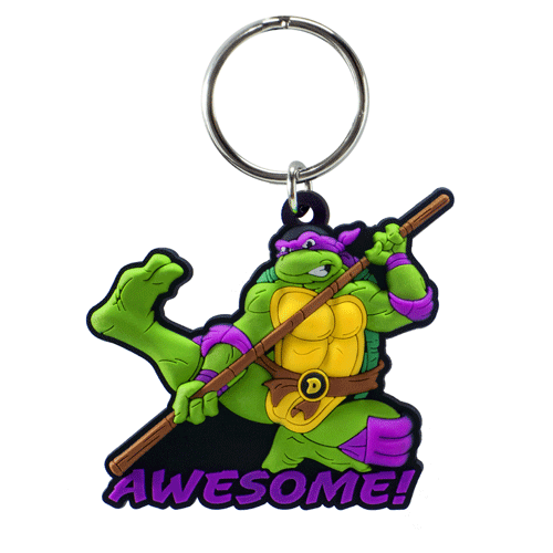 Teenage Mutant Ninja Turtles Donatello Soft Touch Key Chain