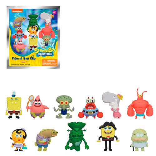 Nickelodeon Series 4 Figural Bag Clip Random 6-Pack