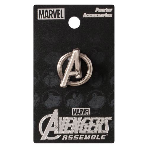 Avengers Logo Pewter Lapel Pin