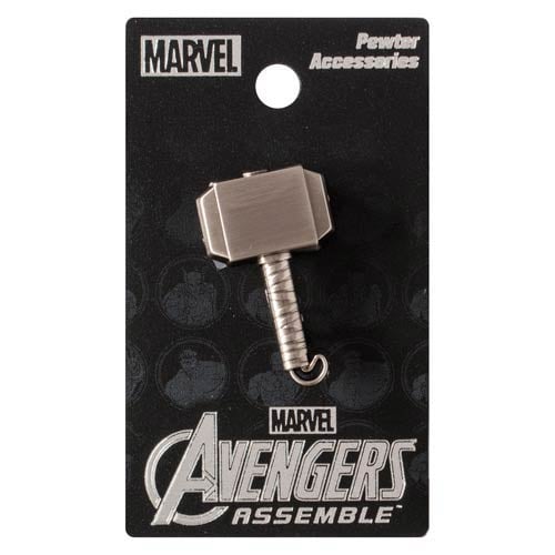Thor Mjolnir Hammer Pewter Lapel Pin