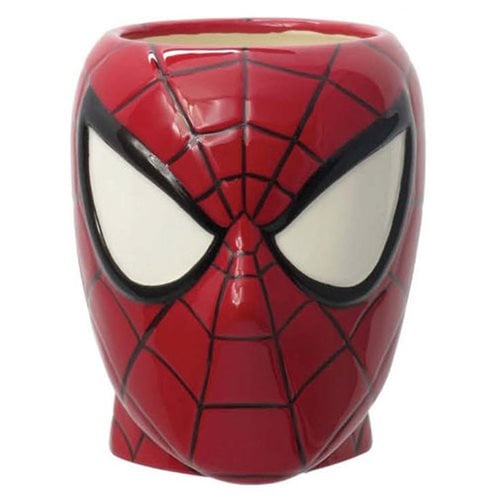 Spider-Man Head Ceramic Molded Mug