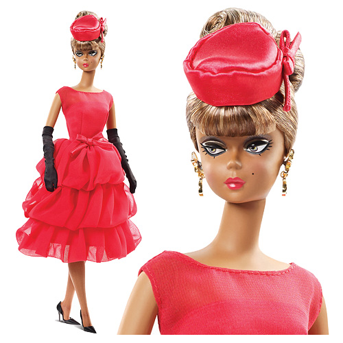 Barbie Little Red Dress Doll - Mattel - Barbie - Dolls at Entertainment ...