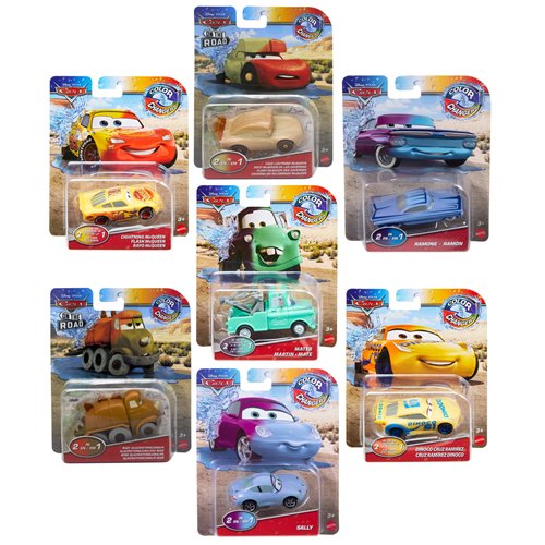 Disney Pixar Cars Mini Racers 3-Pack 2023 Mix 5 Case of 6
