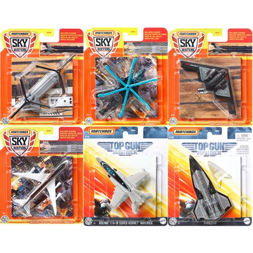 Matchbox Sky Busters 2022 Wave 2 Vehicles Case of 8