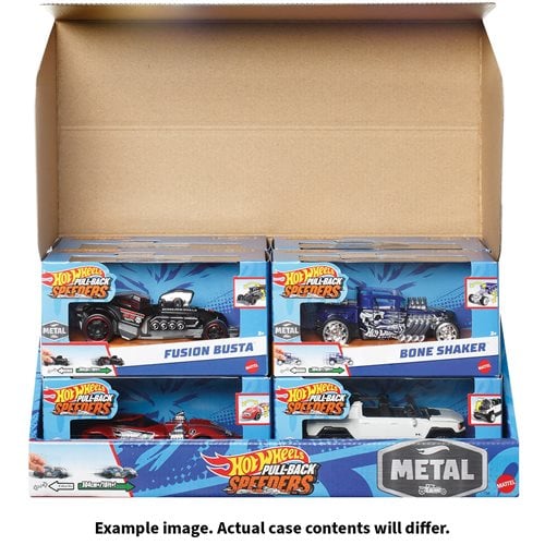 Hot Wheels Pull-Back Speeders 2024 Mix 1 Case of 12