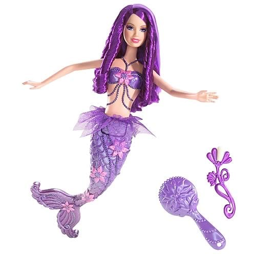Barbie Fairytopia Color Change Mermaid Doll (Purple) - Mattel - Barbie ...