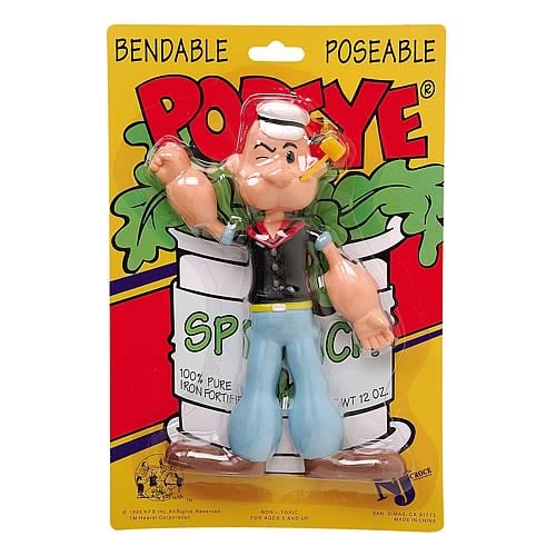 Popeye Bendable Figure