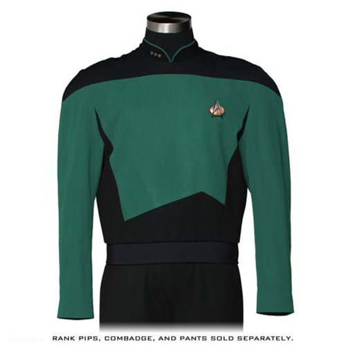 Star Trek TNG Sciences Teal Green Premier Line Tunic