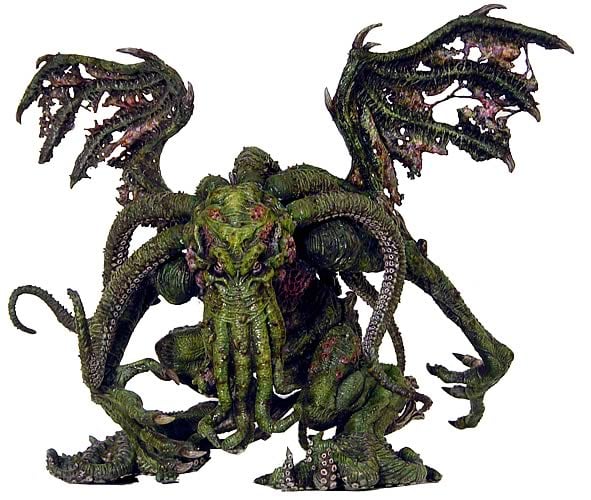 Nightmares of H.P. Lovecraft Cthulhu Figure   SOTA Toys   Cthulhu 