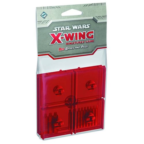 Star Wars: X-Wing Game Red Bases and Pegs Expansion Pack