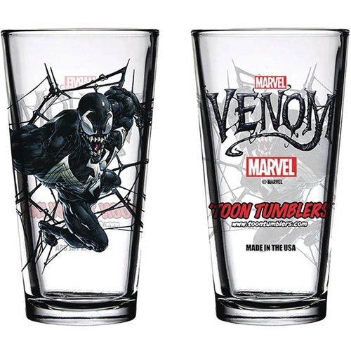 Verre à Bière Spider-Man Toon Tumbler - Verre Collection 14,6 Cm Avec Impression Du Héros (lavage Main Uniquement)
