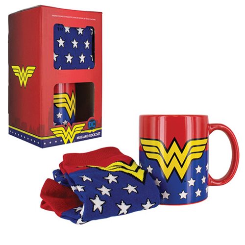 Wonder Woman Mug and Socks Gift Set