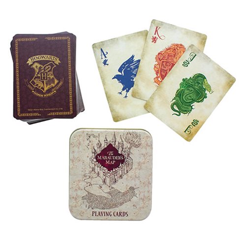 Harry Potter Marauder's Map Playing Cards