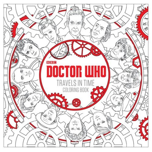 Doctor Who Travels in Time Coloring Book