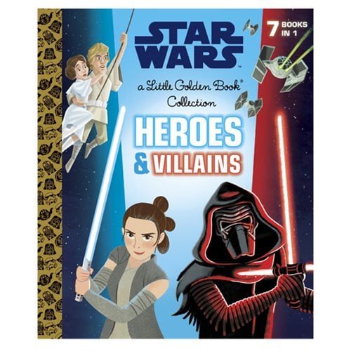 Star Wars Heroes and Villains Little Golden Book Collection