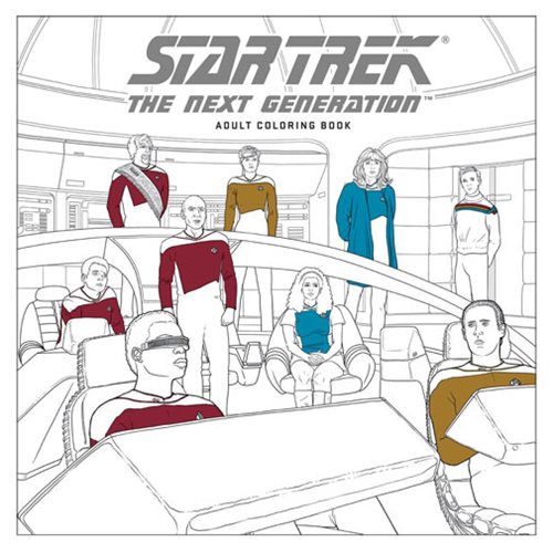 Star Trek: The Next Generation Adult Coloring Book