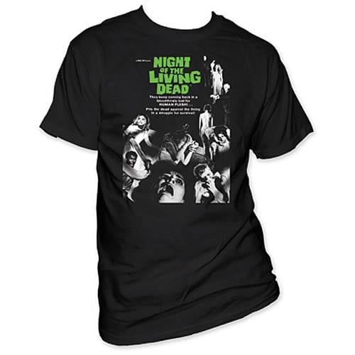 Night of the Living Dead Poster T-Shirt