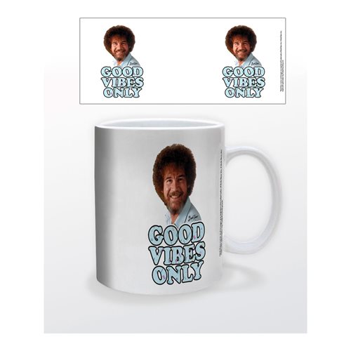 Bob Ross Good Vibes Only 11 oz. Mug