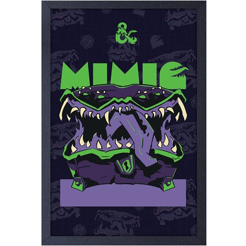 Dungeons & Dragons Mimic Framed Art Print