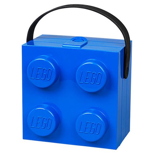 LEGO Blue Storage Box with Handle