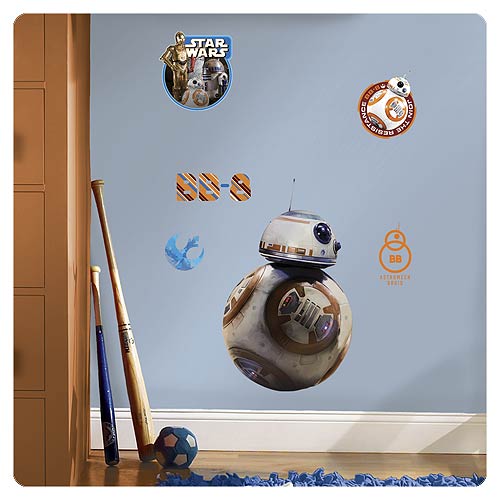 Star Wars 7 The Force Awakens BB-8 Giant Wall Decal