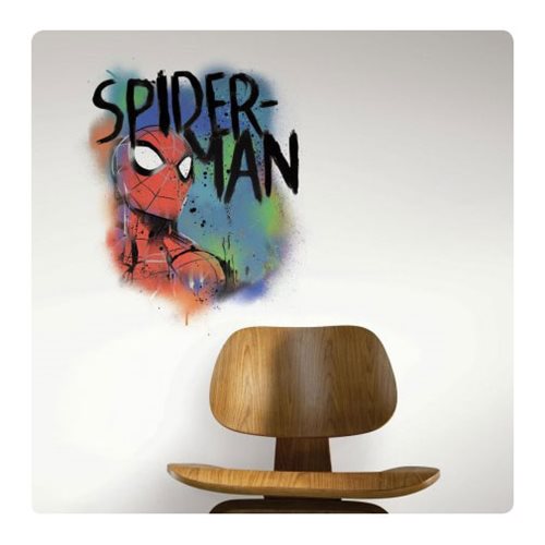 Spider-Man Classic Graffiti Burst Peel and Stick Giant Wall Decals