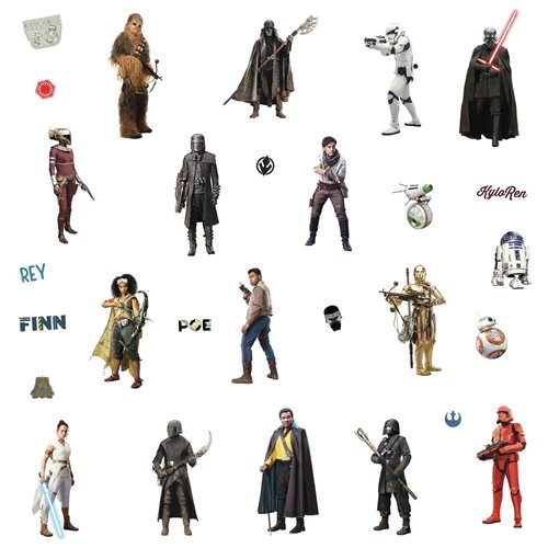 Star Wars Episode IX Peel and Stick Wall Decals