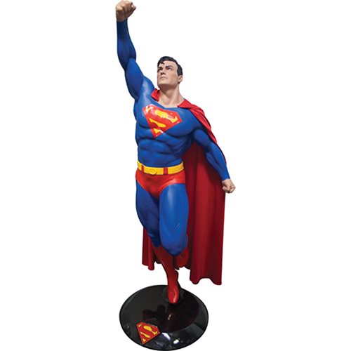 Superman Taking Flight Life-Size Statue