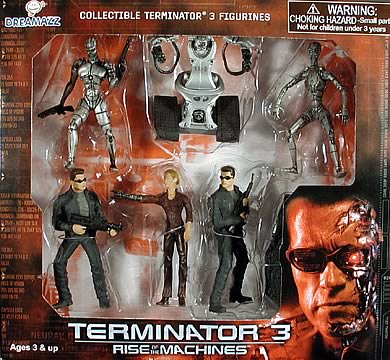Terminator 3 Figurine Set - Toynami - Terminator - Mini-Figures at ...