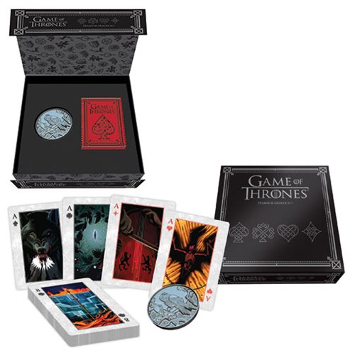 Game of Thrones Premium Playing Card Dealer Set