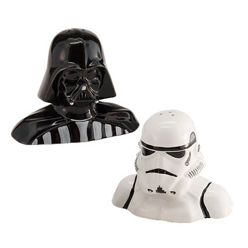 Star Wars Darth Vader & Stormtrooper Salt & Pepper Shakers