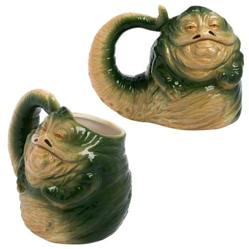 Star Wars Jabba the Hutt 20 oz. Sculpted  Mug