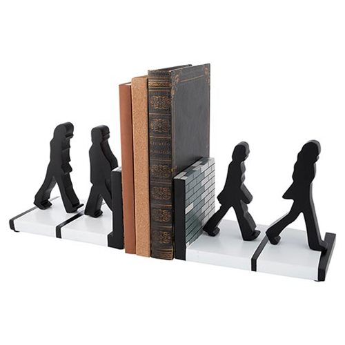 The Beatles Abbey Road Silhouettes Sculpted Resin Bookends