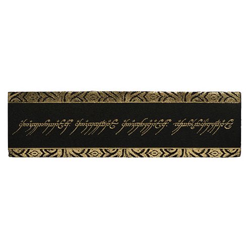 The Lord of the Rings The One Ring Inscription Leather Bookmark