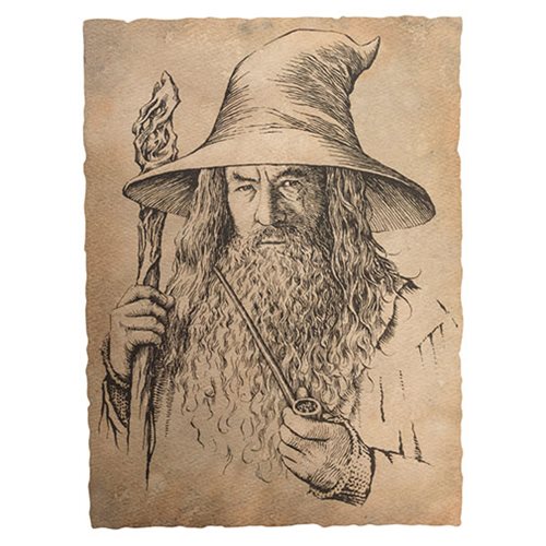 The Hobbit: An Expected Journey Gandalf the Grey Portrait Art Print