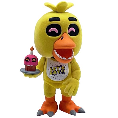 Five Nights at Freddy's Collection Chica Flocked Vinyl Figure -  Five Nights at Freddys