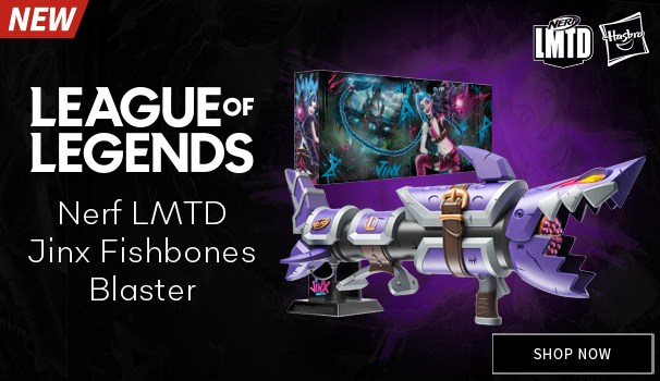 NERF LMTD League Of Legends Jinx's Blaster