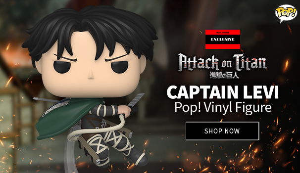 2023 NEW Attack on Titan: Captain Levi Funko Pop! AAA EXCL