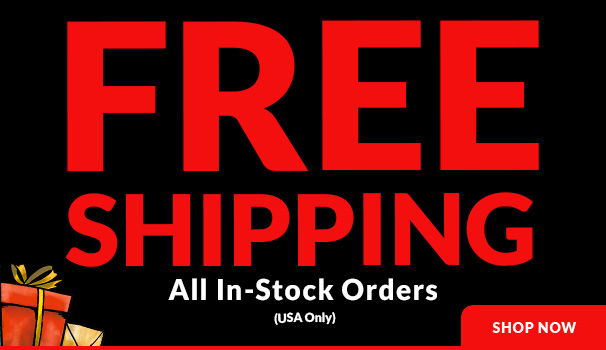 Free Shipping on In-Stock Orders