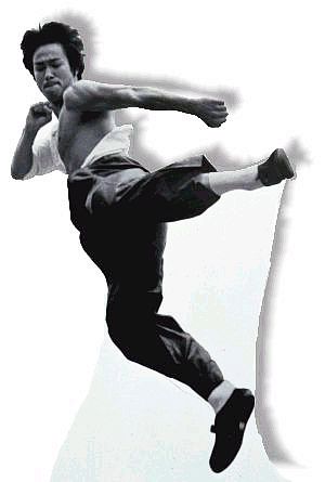 Bruce Lee (Kicking) Standup - Advanced Graphics - Bruce ...